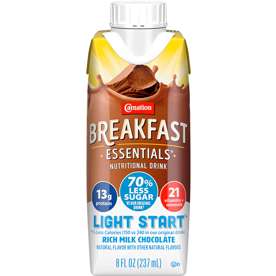 Carnation Breakfast Essentials® light start rich milk chocolate 8fl